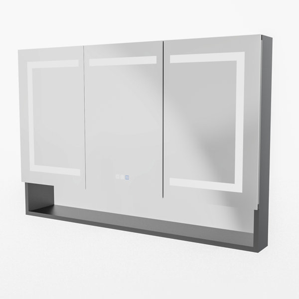 Stylish Lighted Medicine 48 X 32 Inch, Recessed Or Surface